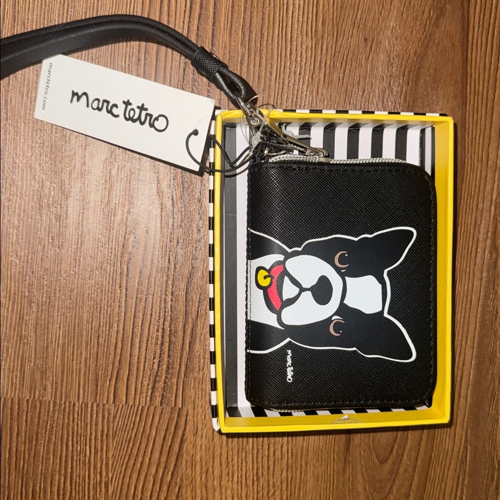 Marc Tetro Boston Terrier Wallet